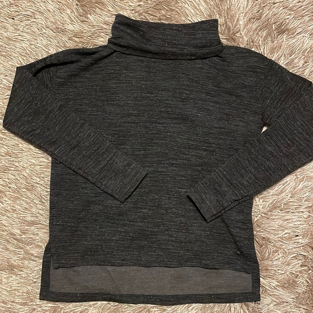 AMERICAN Eagle Outfitters Turtle Neck Gray Sweatshirt sz Small